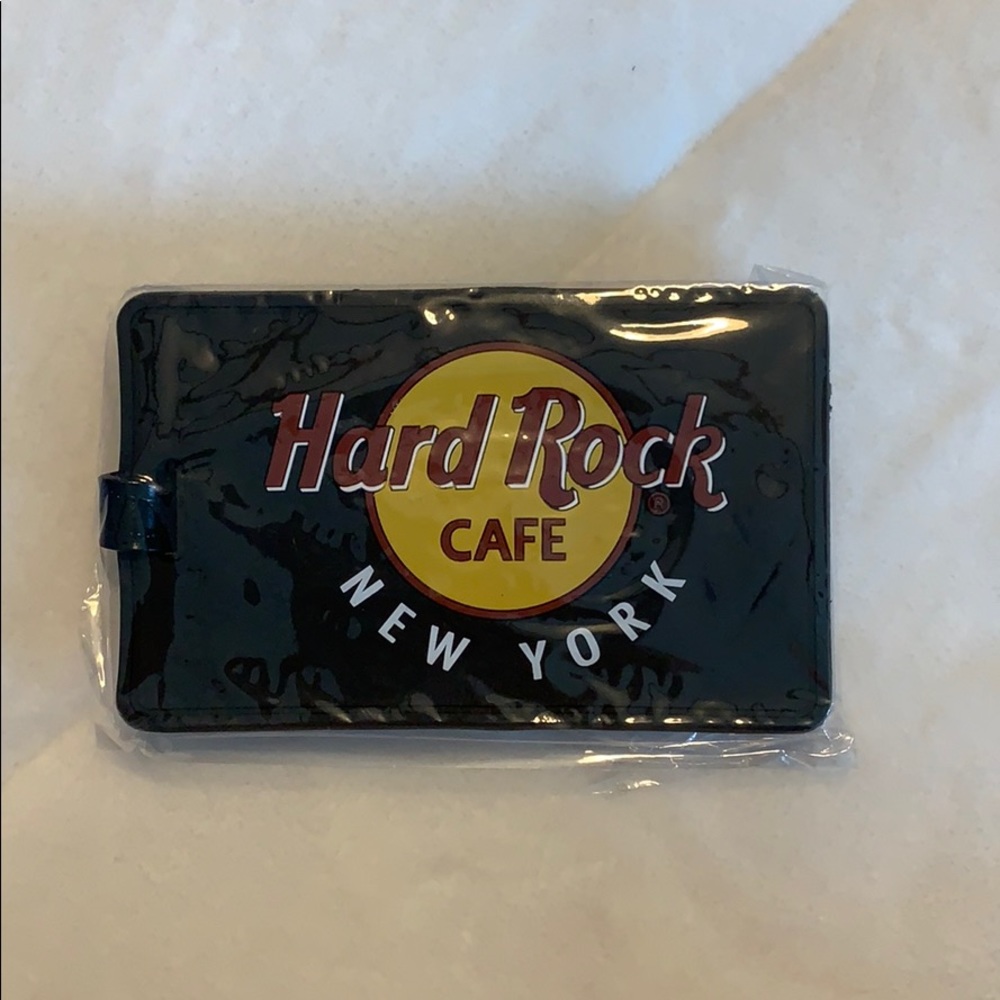 Hard Rock Cafe Luggage Tag - UNUSED